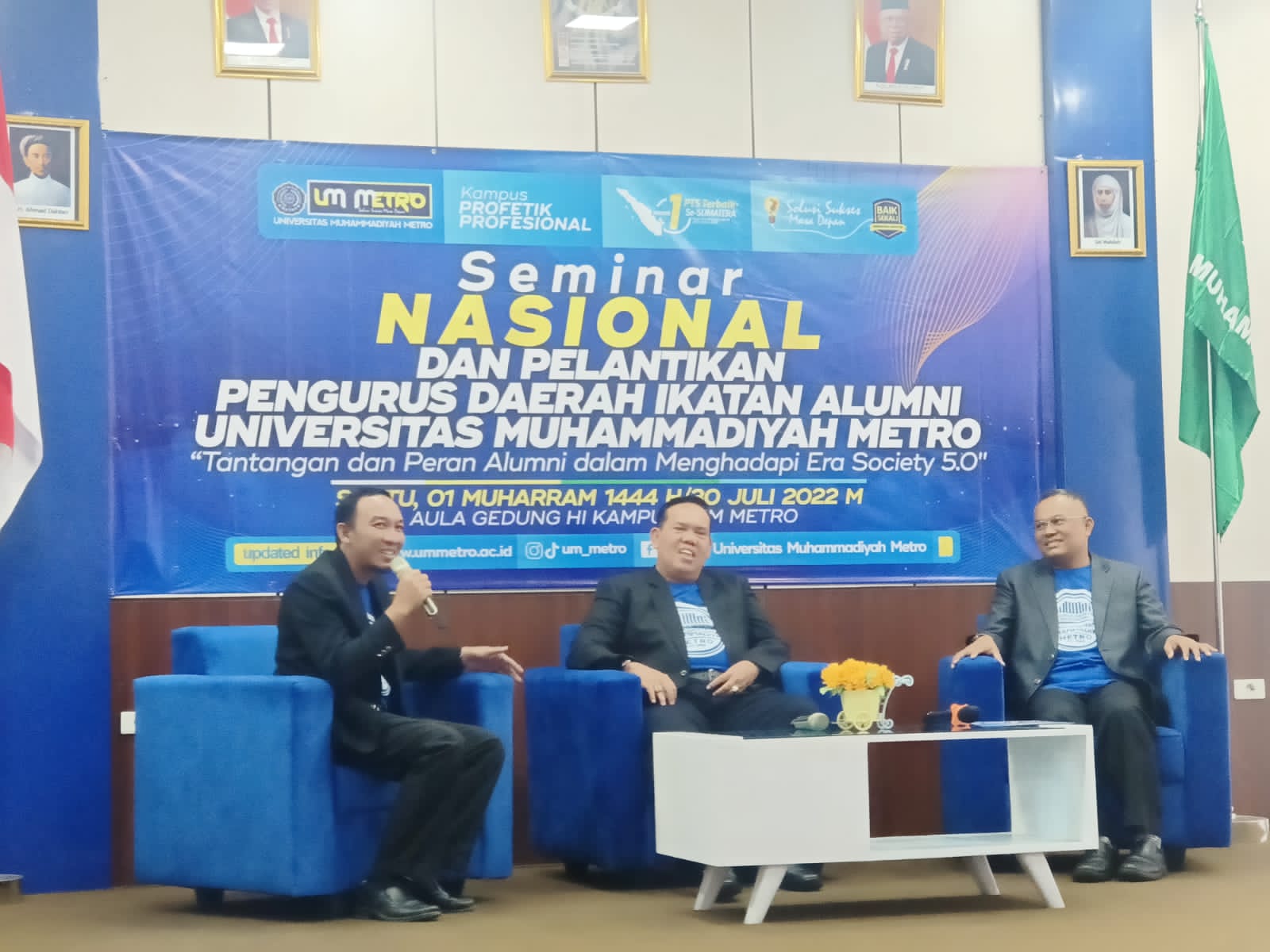Seminar Nasional yang Diselenggarakan oleh Pimpinan Pusat IKA UM Metro